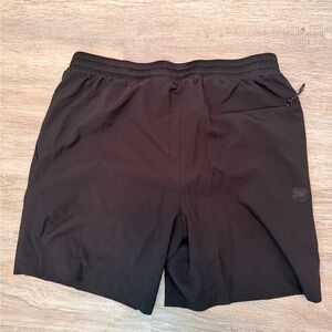Men's Black Athletic Shorts